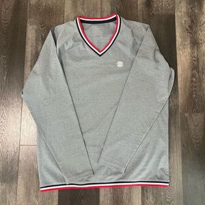 G/FORE Grey Golf Sweater